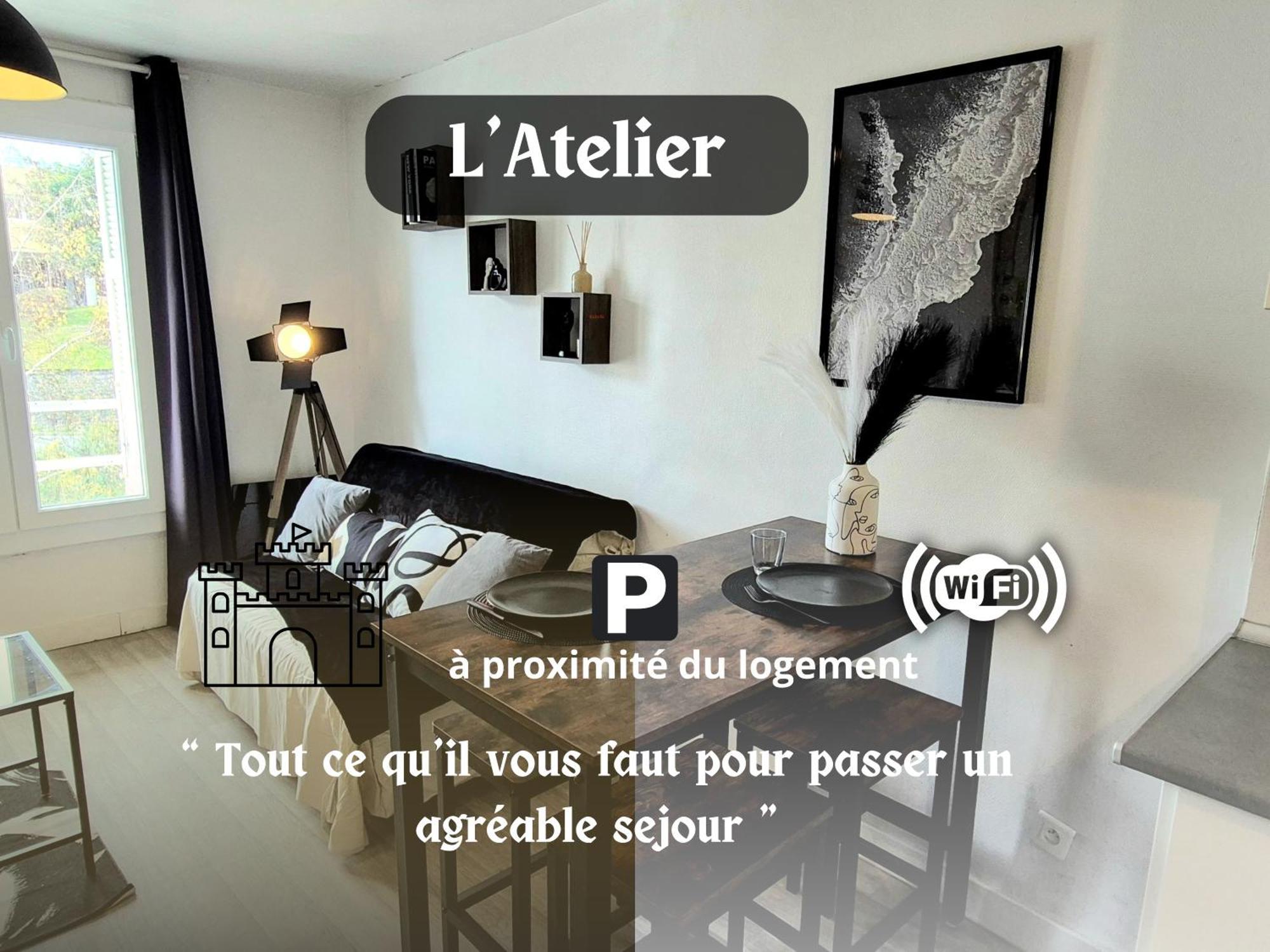 L'Atelier-T2 Proche Du Centre-Wifi-Parking Lejlighed Lourdes Eksteriør billede